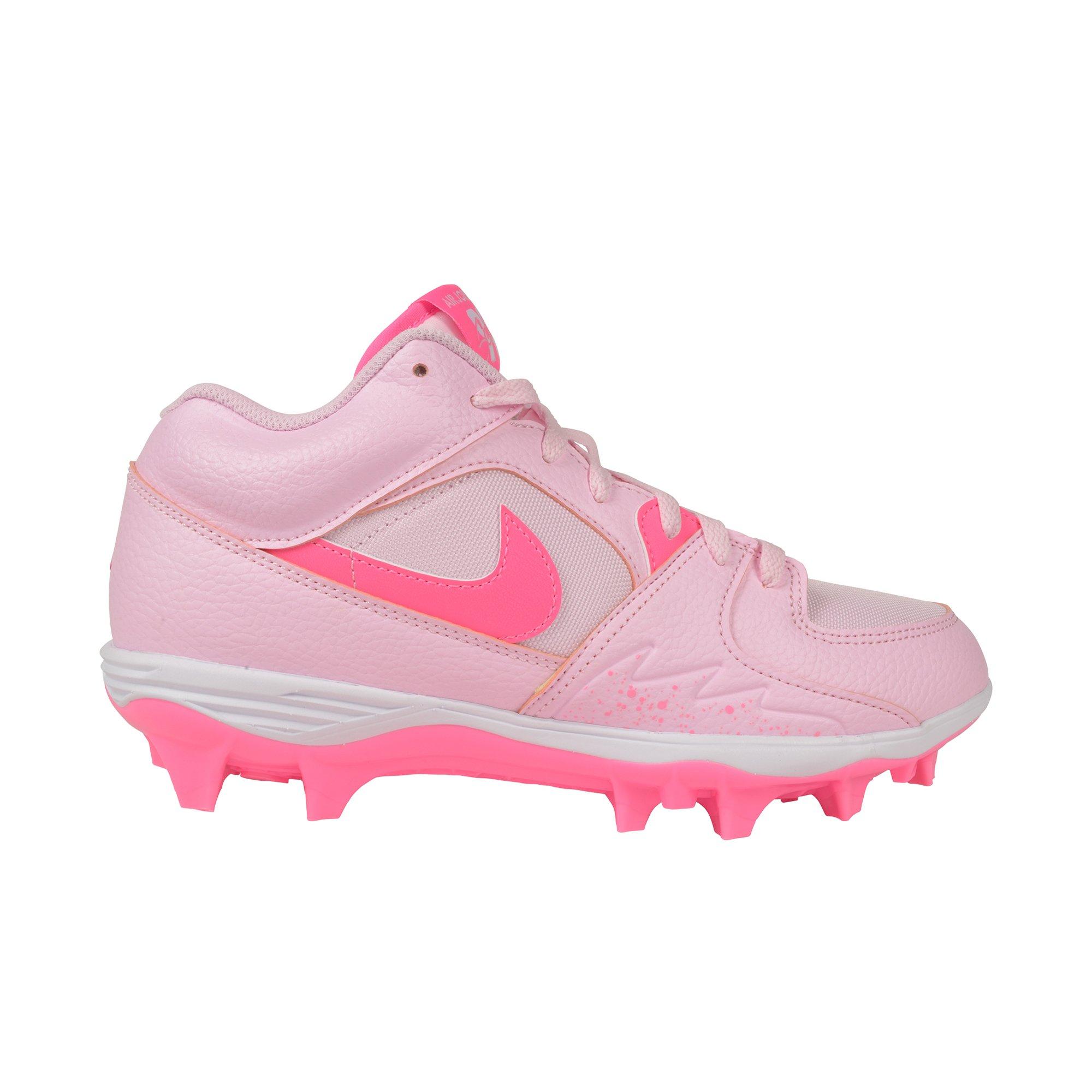 Jordan Stadium 90 Low TD Football Cleat - Pink | Hibbett